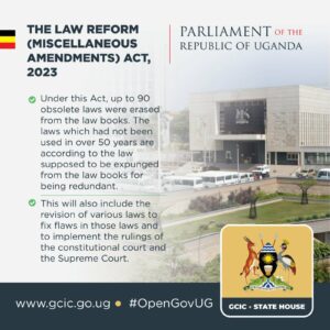 The Law Revision (Miscellaneous Amendments) Act, 2023.